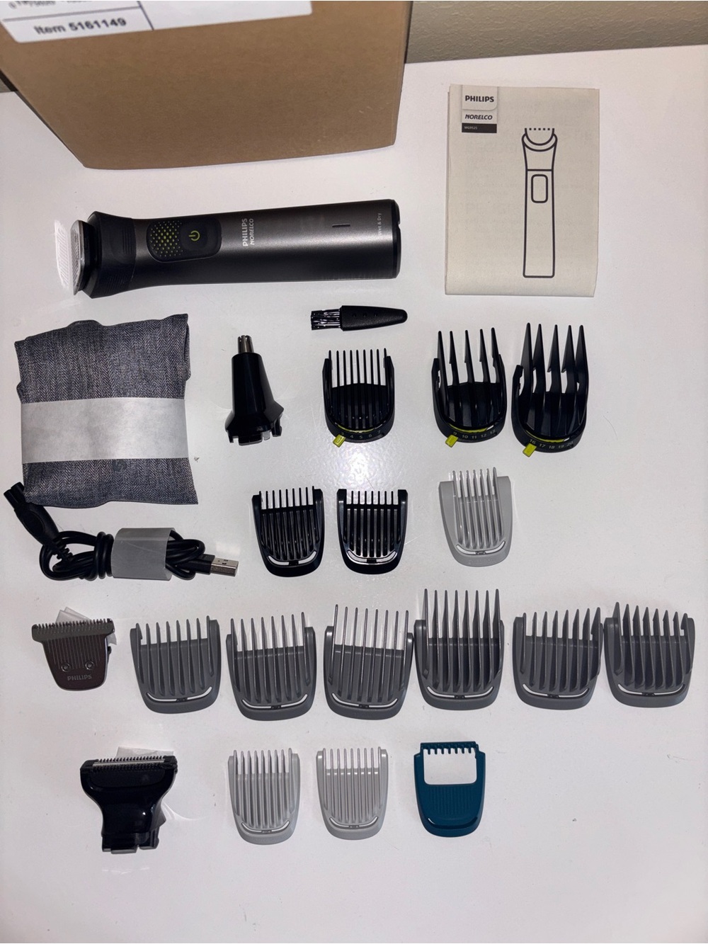 Philips Norelco - All-in-one Trimmer/Multigroomer MG9525/40 - Preowned - Picture 5 of 7